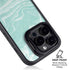 Mint Marbling iPhone 14 Pro Kickstand Case